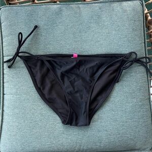 OP Black Bikini Bottom with Adjustable Side Ties